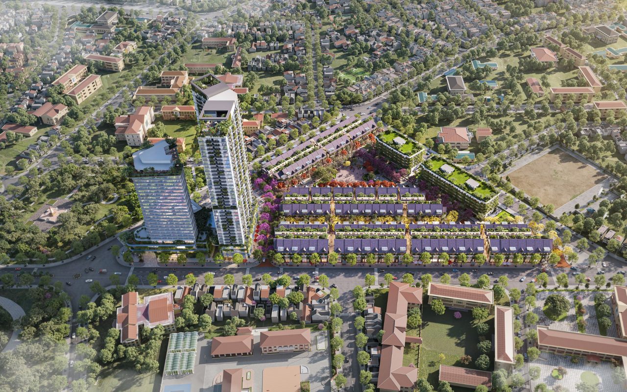 Phối cảnh khu đô thị Eco Palace